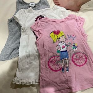 Size 6 Little Girl Shirt Bundle
